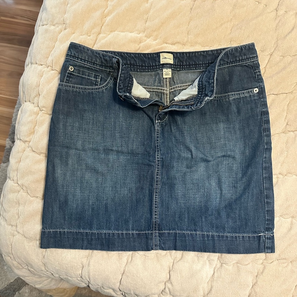 G.H. Bass & Co. Blue Mini Pencil Skirt for Casual Wear